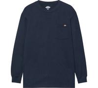 Dickies HEAVYWEIGHT LS POCKET TEE RELAXED, T-shirt Uomo, Blu (Dark Navy)