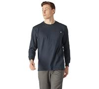Dickies Uomo, Maglietta con taschino Heavyweight LS, vestibilità rilassata, NERO SCURO, XXL