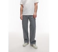 Dickies - Hickory - Pantaloni ampi dritti blu a righe W30