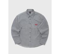 DICKIES HICKORY WORK SHIRT LS RETRO men Longsleeves blue in taglia:M