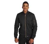 Dickies Hughson, Giacca Bomber da Uomo Nero (Black BK) L