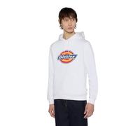 Dickies Icon Logo Hoodie, Felpa con Cappuccio Uomo, Bianco, M