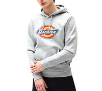 Dickies Icon Logo Hoodie, Felpa con Cappuccio Uomo, Grey Melange, M