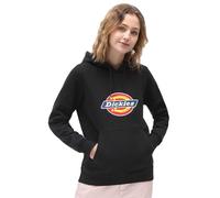 Dickies Icon Logo Hoodie W, Felpa con Cappuccio Donna, Nero, M