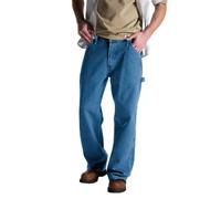 Dickies Jeans da Carpentiere da Uomo con vestibilità Comoda, Blu, W30 / L30