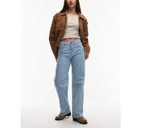Dickies - Jeans dritti ampi blu vintage invecchiato W30 L32