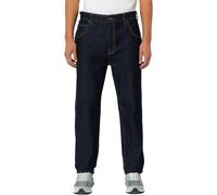 Dickies - Jeans dritti intramontabili - Houston Denim Rinsed per Uomo in Cotone - Taglia 31 US - Blu navy