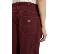 Dickies - Madison Baggy Fit Denim Bordeaux - Abbigliamento 34 X 32 Bordeaux