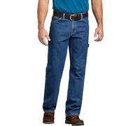 Dickies Uomo, Jeans utility in denim con taglio morbido, BLU INDACO LAVATO A PIETRA, 38W / 30L