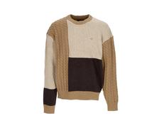 Dickies, ,Knitwear ,Uomo ,Marrone ,M Maglione a Girocollo Patchwork Nero