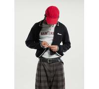 Dickies - Lewistown - Cardigan in maglia nera a righe-Nero L
