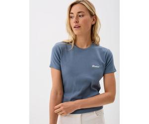 Dickies - LEWISTOWN EMBRO SS TEE W Blu - Abbigliamento XS Blu