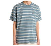 Dickies - LEWISTOWN STRIPE SS TEE Blu - Abbigliamento - Taglia S S Blu