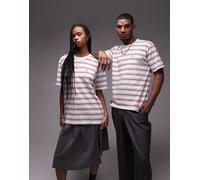 Dickies - Lewistown Stripe S/S Tee - T-shirt S fuchsia