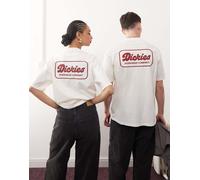 Dickies - Lewistown - T-shirt bianco sporco con stampa sul retro L
