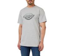 Dickies M DICKIES SS LOGO GRAPHIC TEE 2, T-Shirt da Lavoro Uomo, Grigio (Heather Grey), M