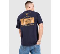 Dickies - Apison - T-shirt color blu navy scuro con stampa grafica sul retro XS