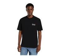Dickies - T-shirt nera con stampa grafica “Donut House” sul retro-Nero L
