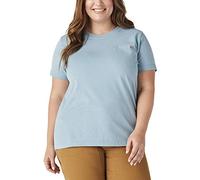 Dickies - Maglietta da Donna a Maniche Corte, Taglie Forti - Blu - 3XL