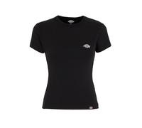 Dickies - Gladeville - T-shirt baby taglio lungo nera a coste-Nero L
