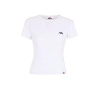 Dickies - Gladeville - T-shirt baby taglio lungo bianco a coste S