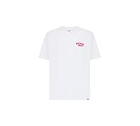 DICKIES Maglietta 'Mechanic' rosso / bianco Uomo DICKIES L rosso / bianco