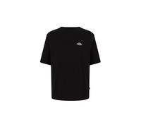 DICKIES Maglietta 'Summerdale' nero / bianco Donna DICKIES S nero / bianco