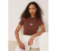 Dickies - Maple Valley - T-shirt mini marrone cappuccino XS