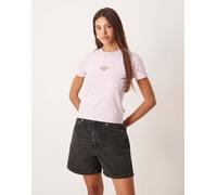 Dickies - Maple Valley - T-shirt regular fit color rosa chiaro L