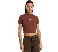 Dickies Maple Valley Tee Damen T-Shirt Casual Crop Top Top Brown