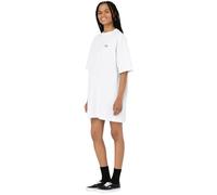Dickies Mapleton Damen-T-Shirt-Kleid Corta Estate Abito Camicia Cotone Bianco