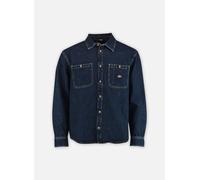 Dickies - Mechanic Denim Shirt Ls Blu - Abbigliamento S Blu