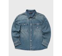 DICKIES MECHANIC DENIM SHIRT LS men Longsleeves beige in taglia:S