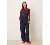 Dickies - Mechanic - Salopette in denim a fondo ampio blu indaco scuro S