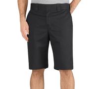 Dickies Men's 11 inch Regular Fit Stretch Twill Work Short, Black, 44