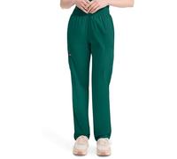Dickies Men's Big-Tall EDS Signature Zip Fly Pull-On Scrub Pant, Hunter, Large