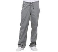 Dickies Men's EDS Signature Unisex Drawstring Scrub Pant, Grey, Small