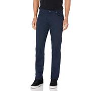 Dickies Men's Flex Work Pant Regular Straight Fit, Rinsed Dark Navy, 40 32