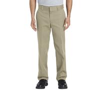 Dickies Men's Flex Work Pant Slim Straight Fit, Desert Sand, 30 32