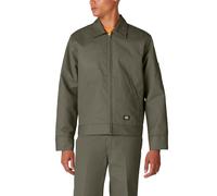 Dickies Men's Lined Eisenhower Jacket, Moss, Large