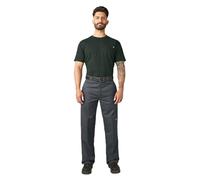 Dickies Men's Loose Fit Double Knee Work Pants - Durable Twill Utility Trousers for Construction, Warehouse, Industrial Use, Charcoal Gray, 32W x 32L