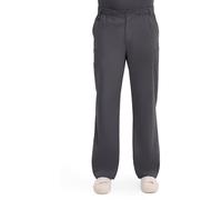 Dickies Men's Zip Fly Pull-On Scrub Pant, Pewter, Small