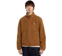 Dickies Mount Hope Giacca Fleece Da Uomo Fleecepullover Teddyfleece Marrone Duck
