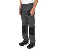 Dickies Multi Pocket Utility Pantaloni da Lavoro Grigi in Poliestere da Uomo - 40