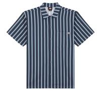 Dickies - Multi Stripe Work Shirt S/S - Camicia S blu