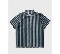 DICKIES MULTI STRIPE WORK SHIRT SS men Shortsleeves brown in taglia:XL
