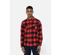 Dickies New Sacramento Shirt Red Camicia Scozzese Rossa/Nera Uomo DK0A4XDZRDX1