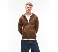 Dickies - Oakport - Felpa marrone con cappuccio e zip M