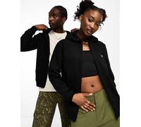 Felpa Uomo Dickies Oakport Cappuccio Fleece Full Zip Nero