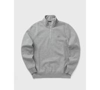 Dickies - Oakport - Maglione grigio mélange con zip corta e logo piccolo XL